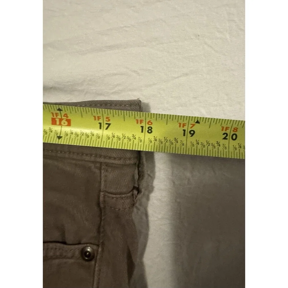 J.Crew Men's 484 Slim Fit Tapered Stretch Twill Chino Pants Brown 34x32